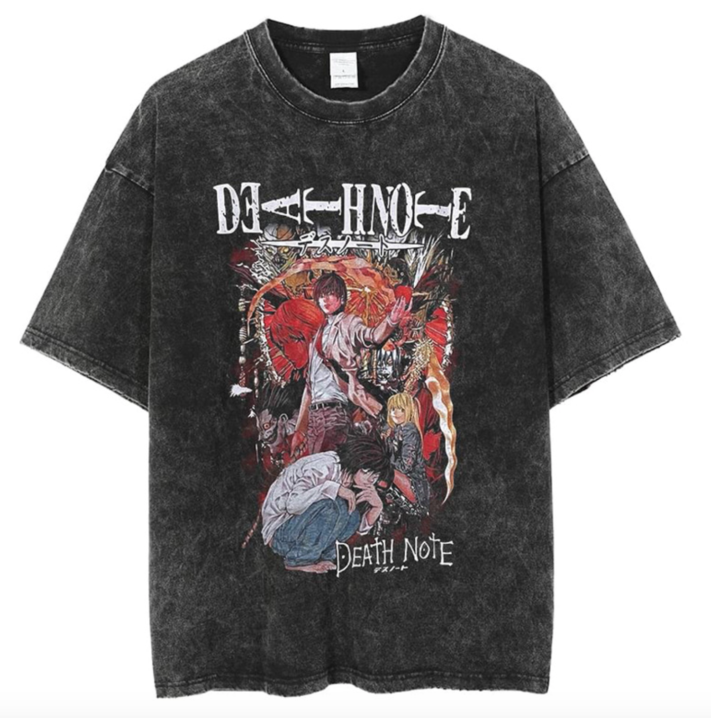 Death Note Vintage Oversize T-shirt