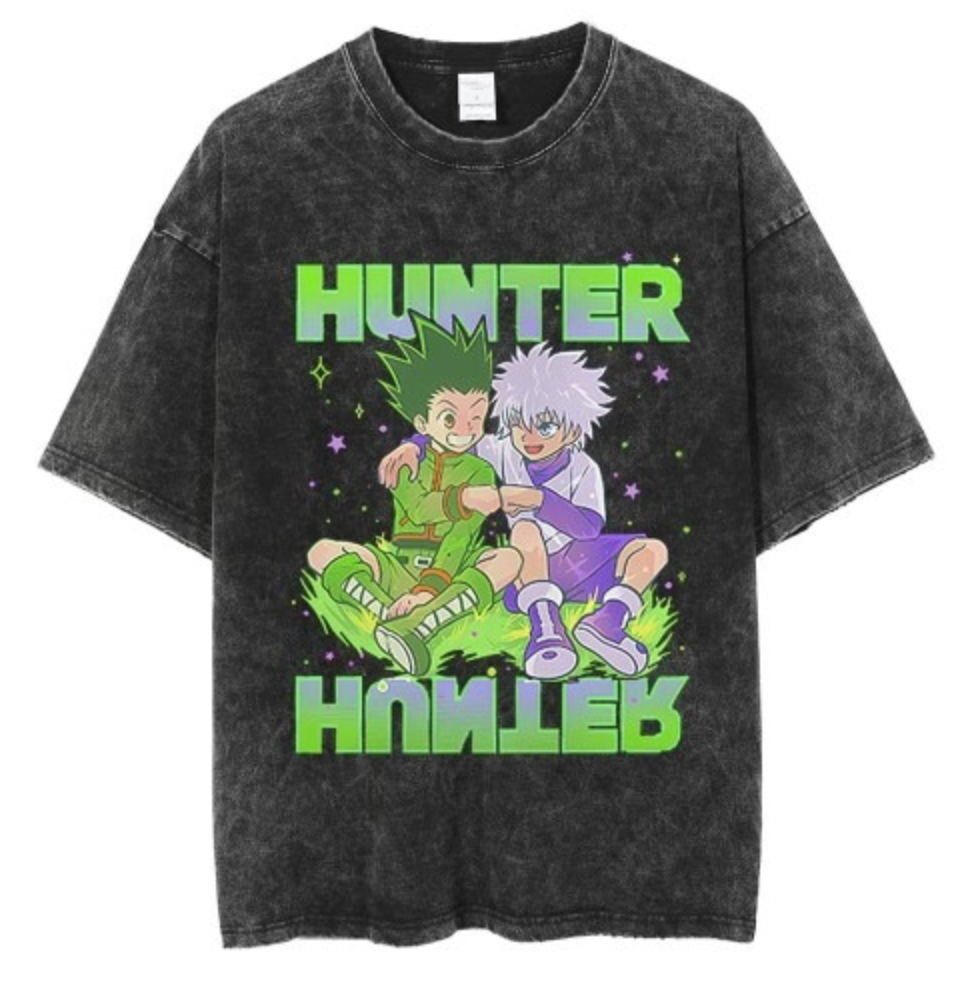 Hunter X Hunter Vintage Oversize T-shirt – Ronin Streetwear Supply